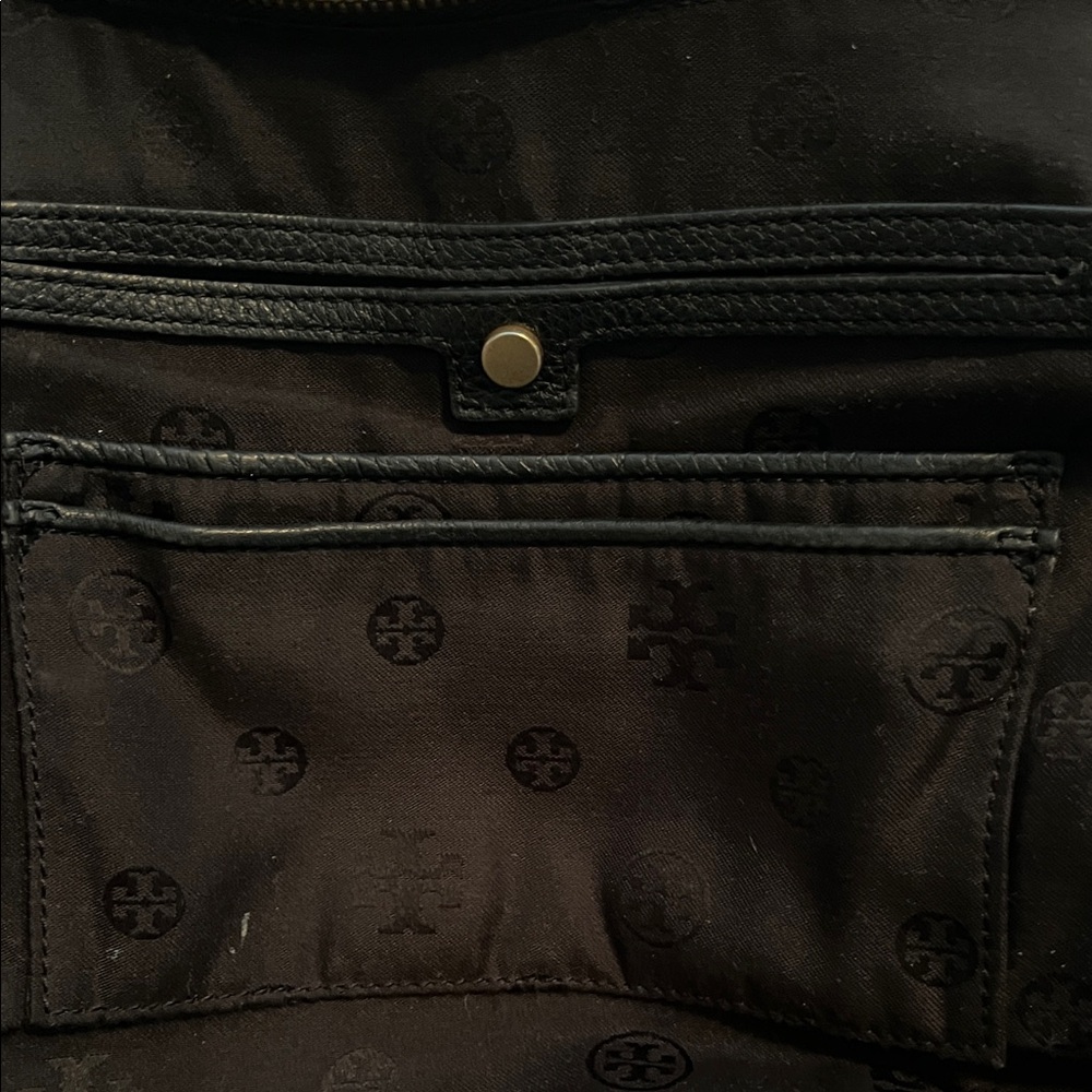 Tory Burch Black Leather Hobo - Picture 6 of 10
